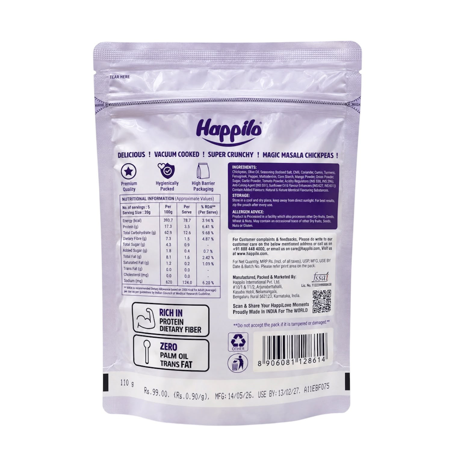 Kabuli ChanaMagic Masala- 110g