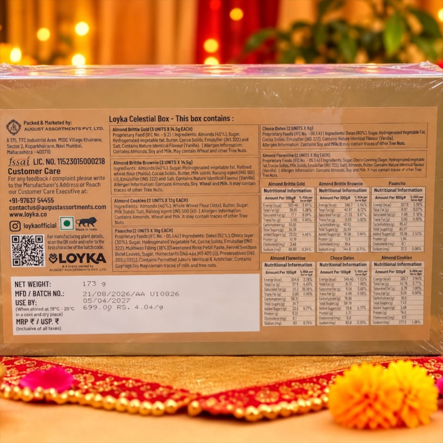 Loyka Celestial Box- 173g