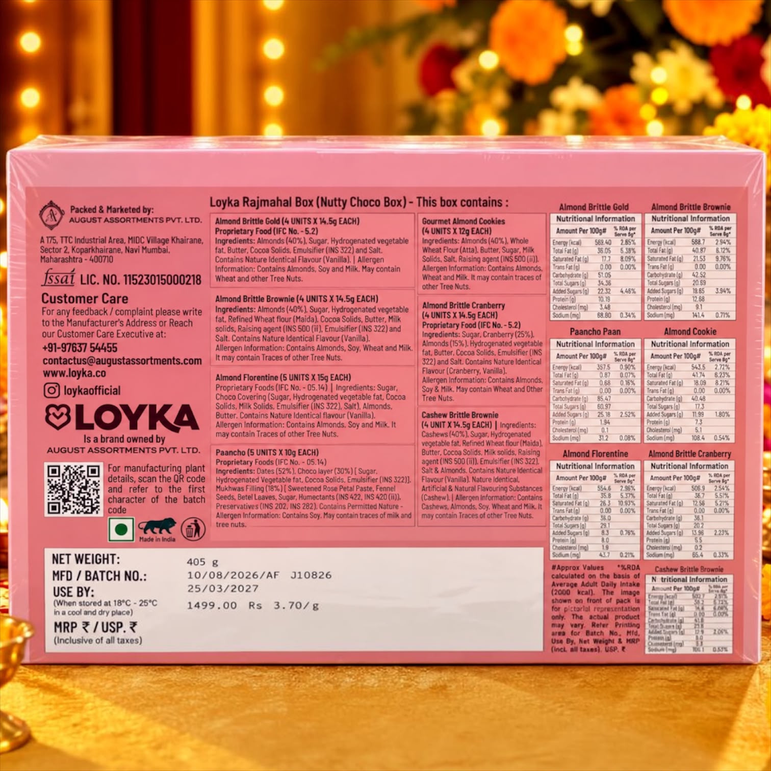 Loyka Rajmahal Box- 405g