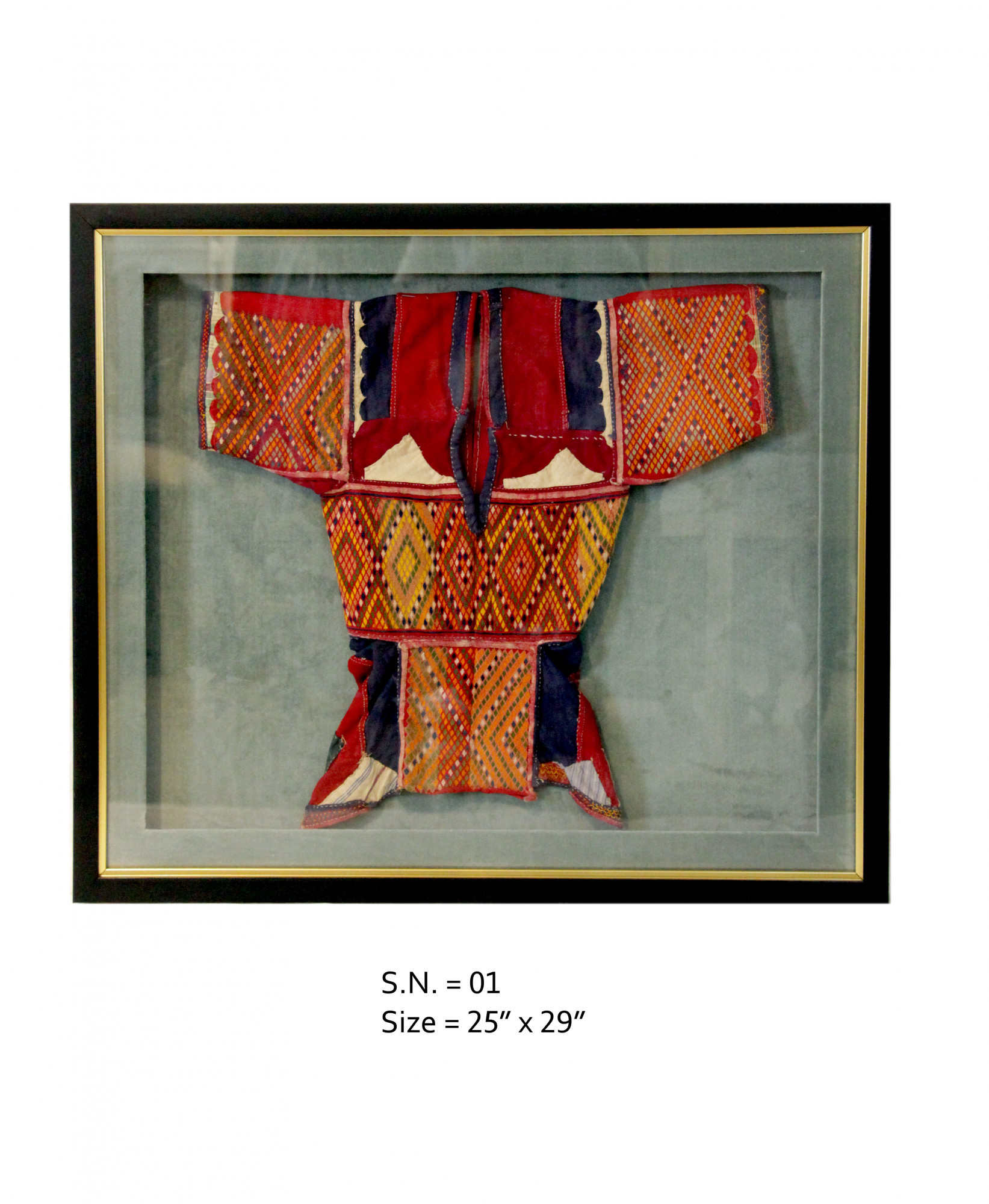 Vintage Tribal Gujarati Choli- Threads of Kutch