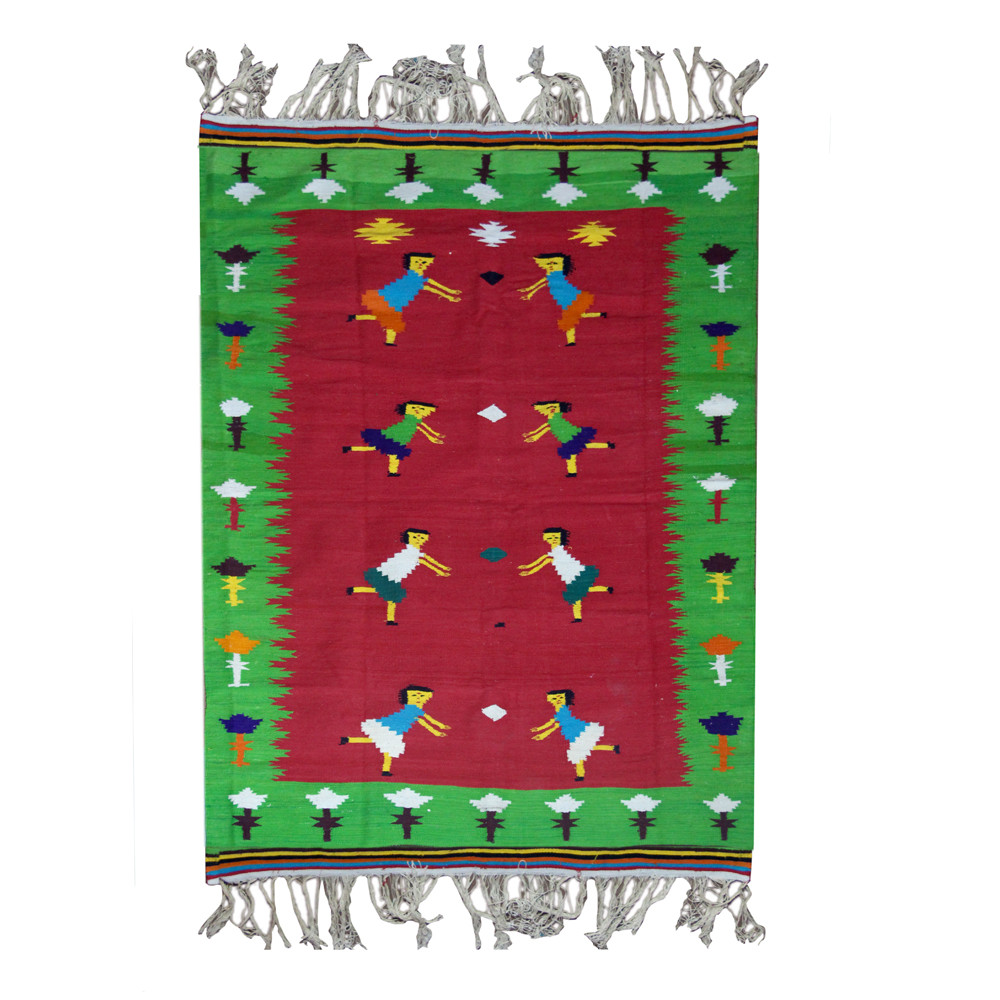 Brides Gathering Vintage Tribal Bridal Dhurrie