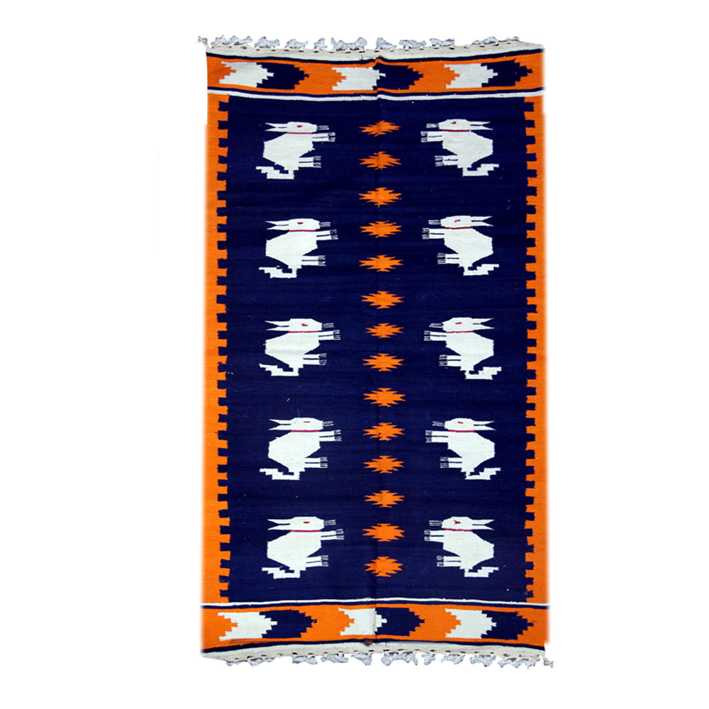Moon Hare Folk Bridal Dhurrie