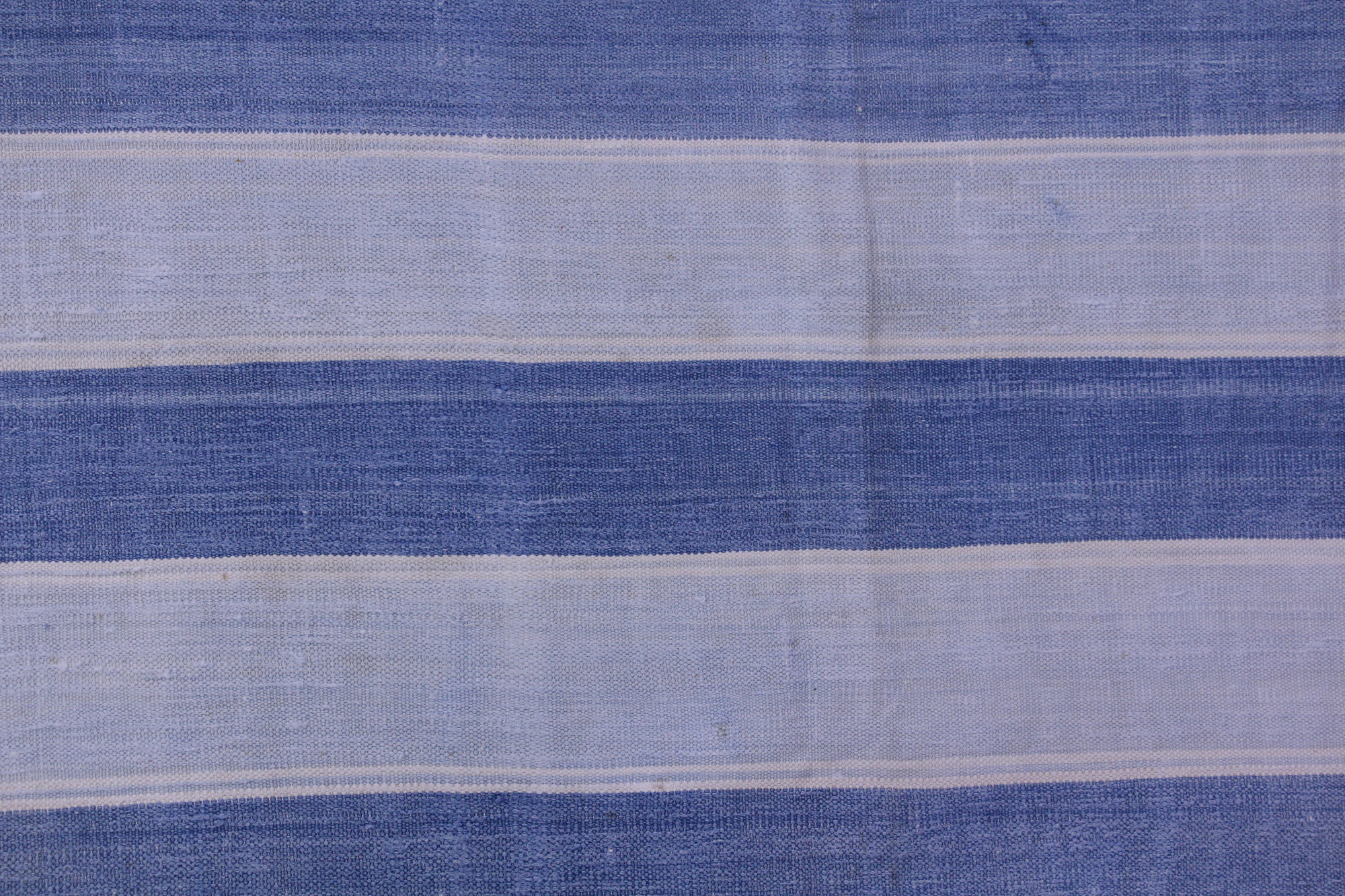 Coastal Breeze Vintage Striped Flatwoven Dhurrie