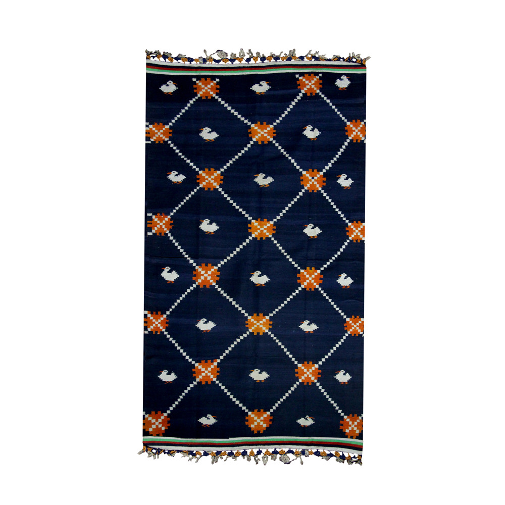 Chidiya Jaal Folk Bridal Dhurrie