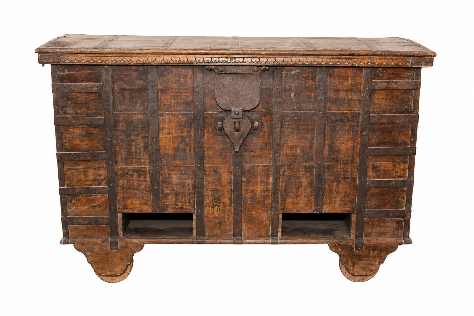 Vintage old trunk