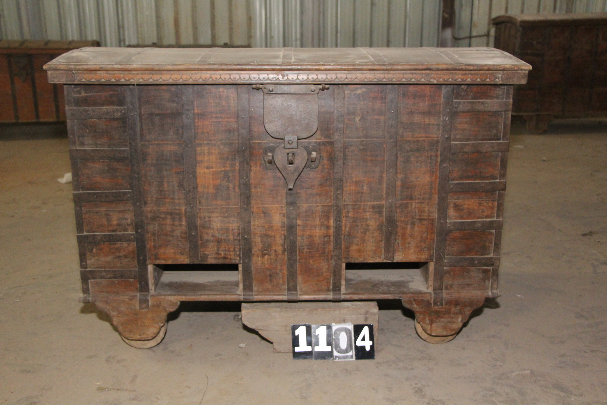 Vintage old trunk