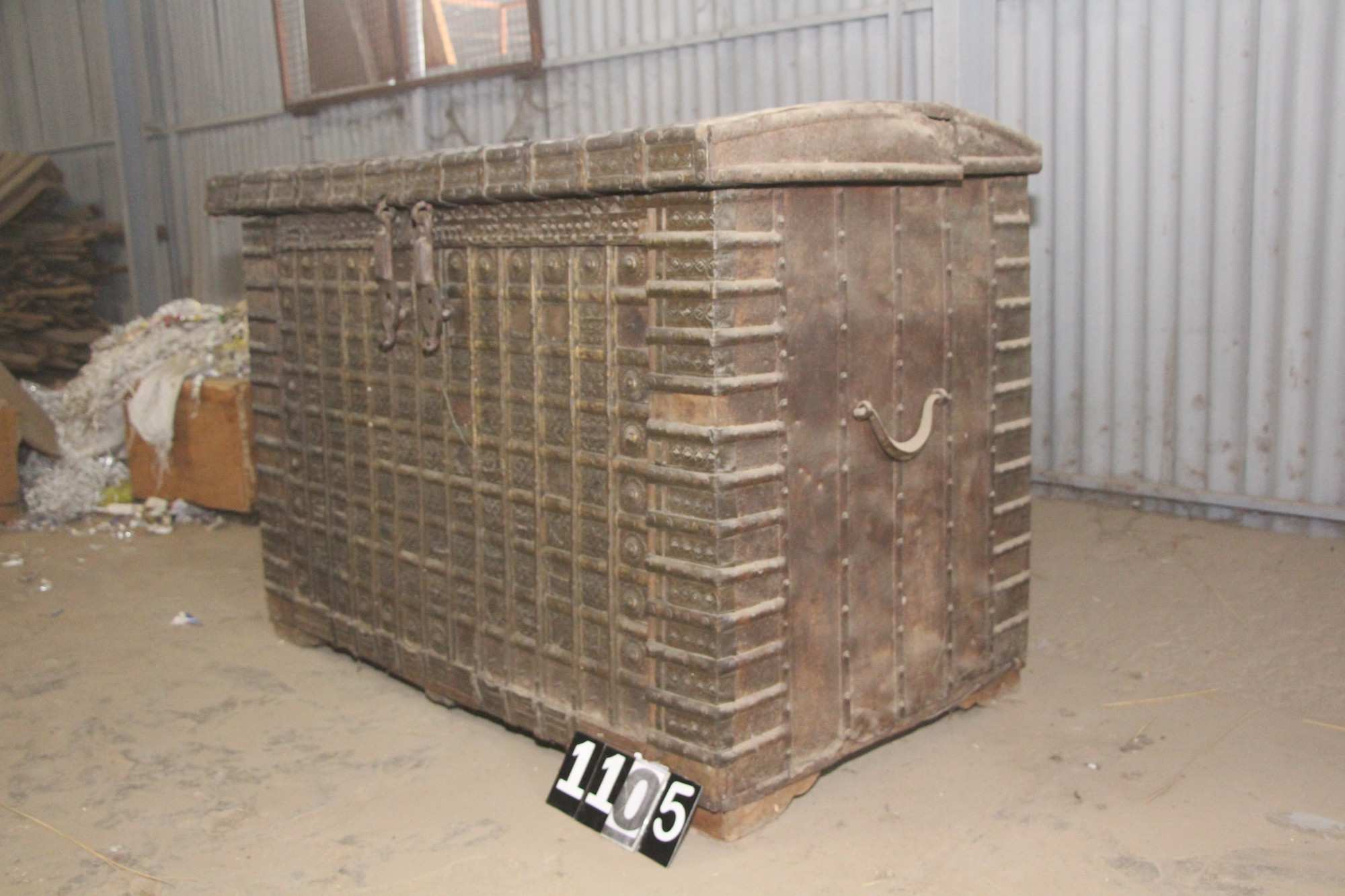 Vintage old trunk
