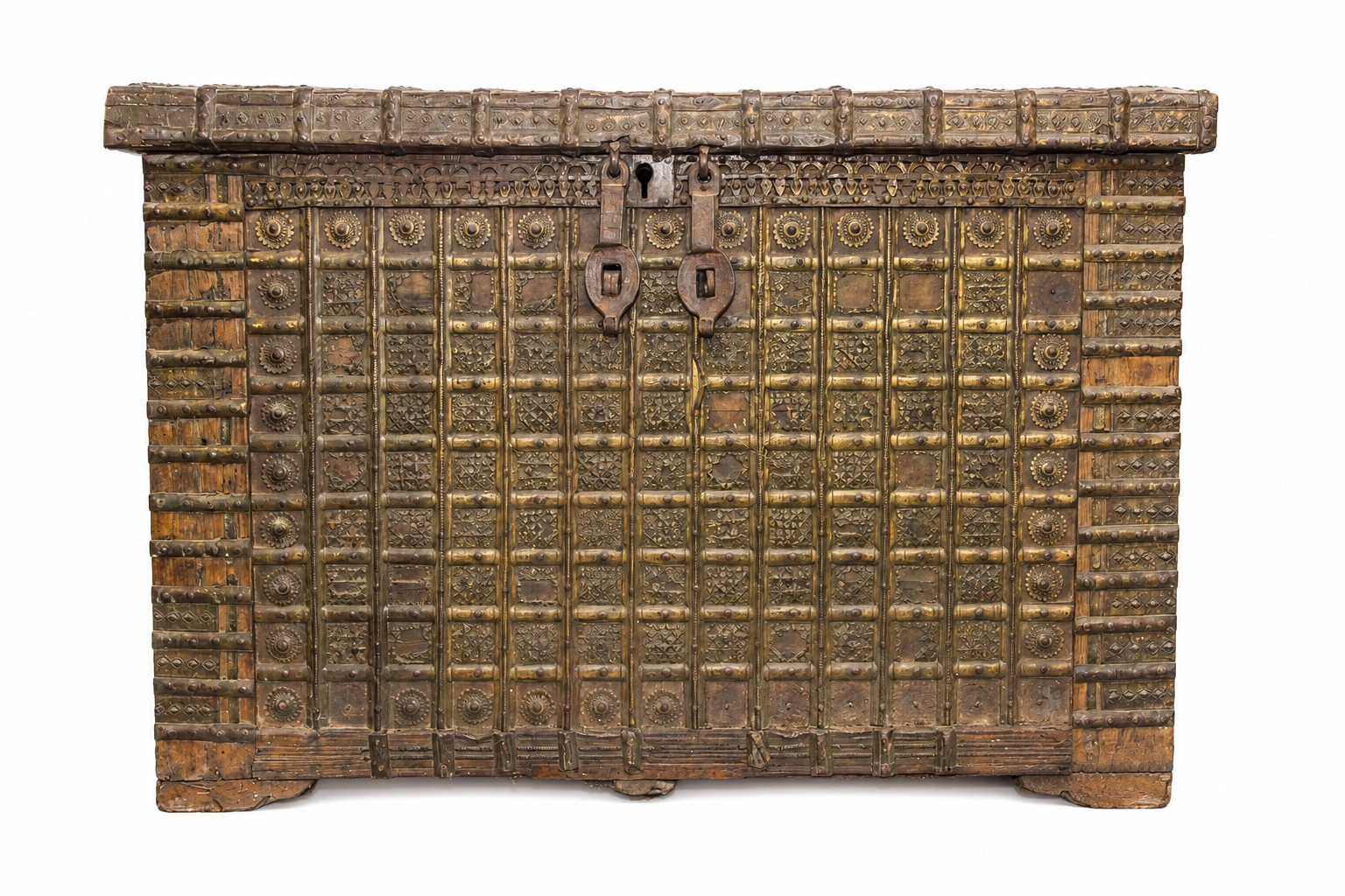 Vintage old trunk