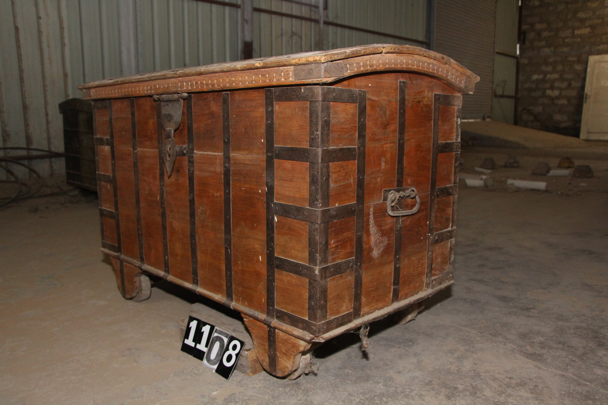 Vintage old trunk