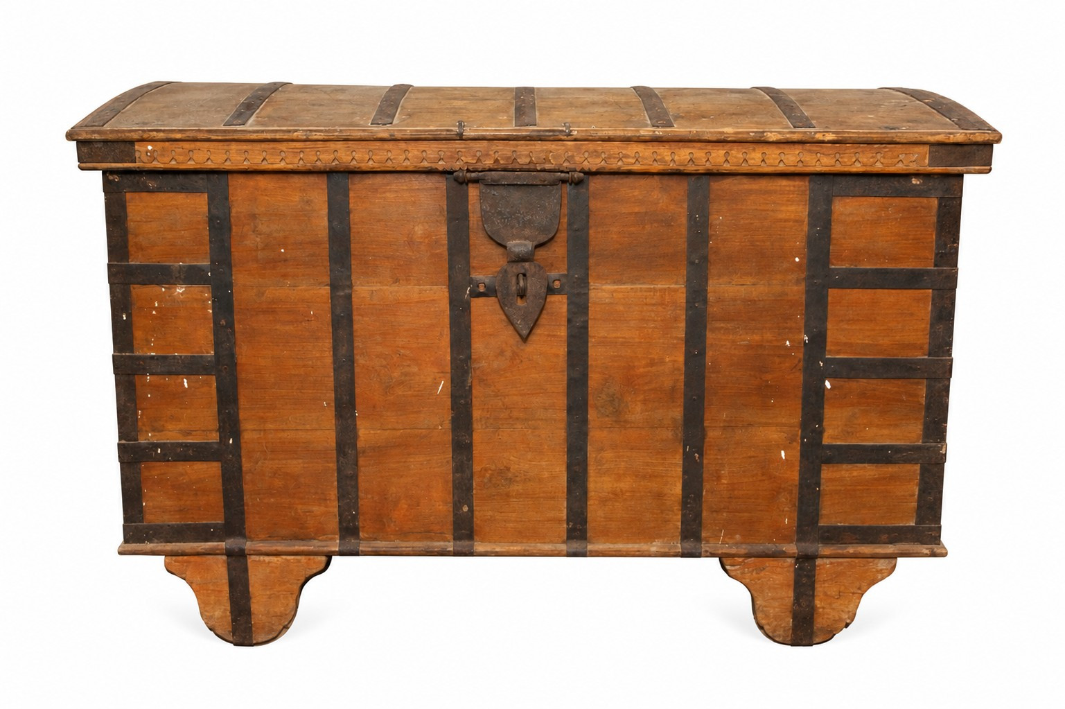 Vintage old trunk