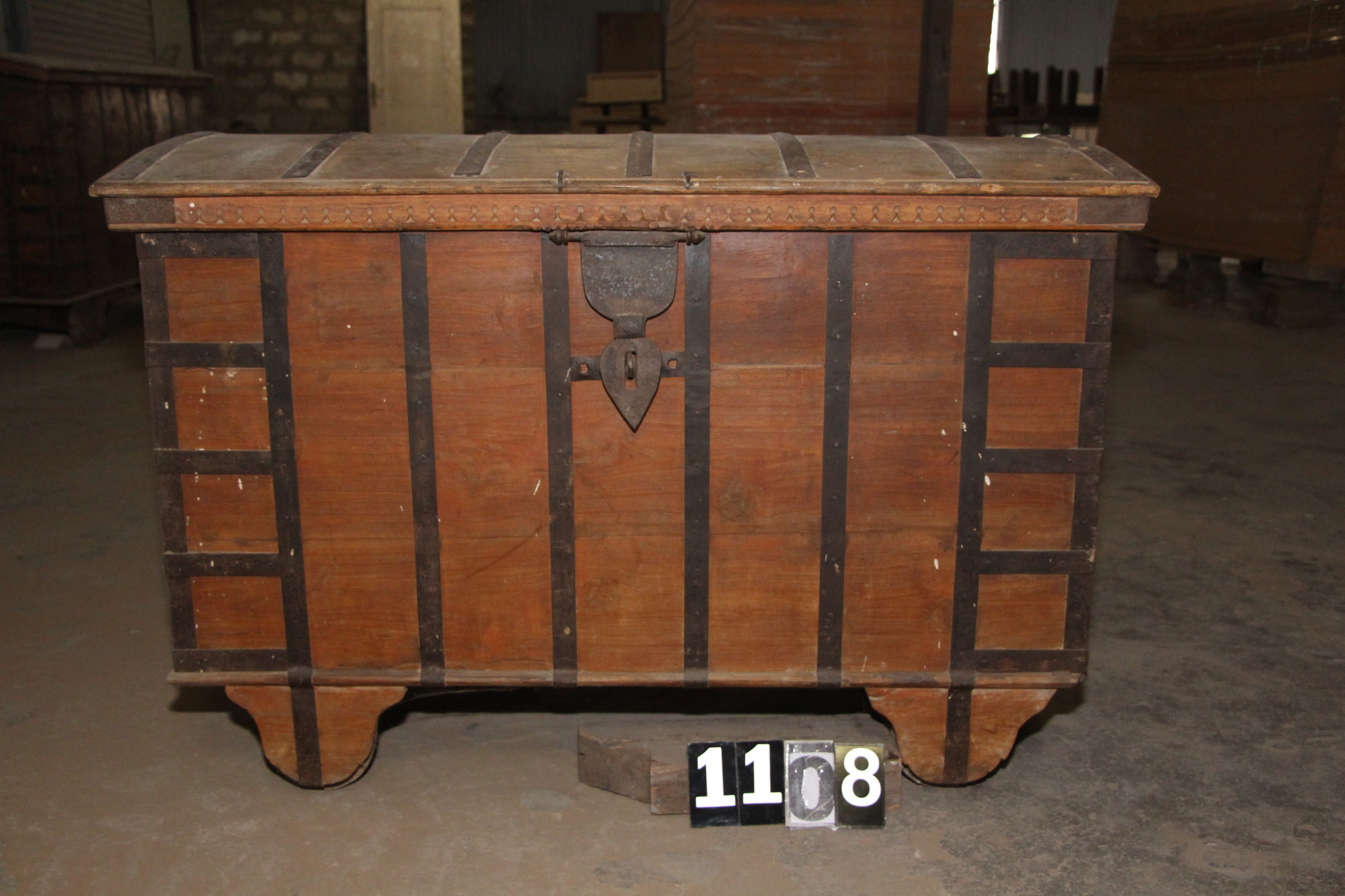 Vintage old trunk