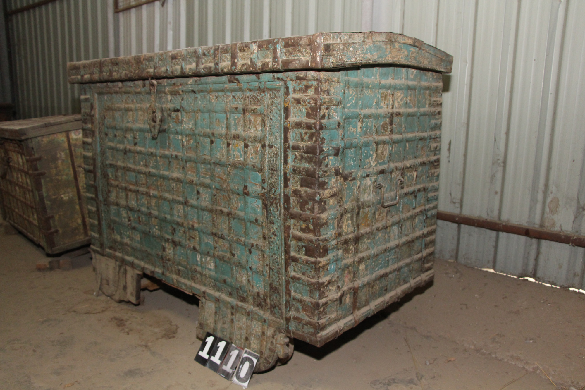 Vintage old trunk