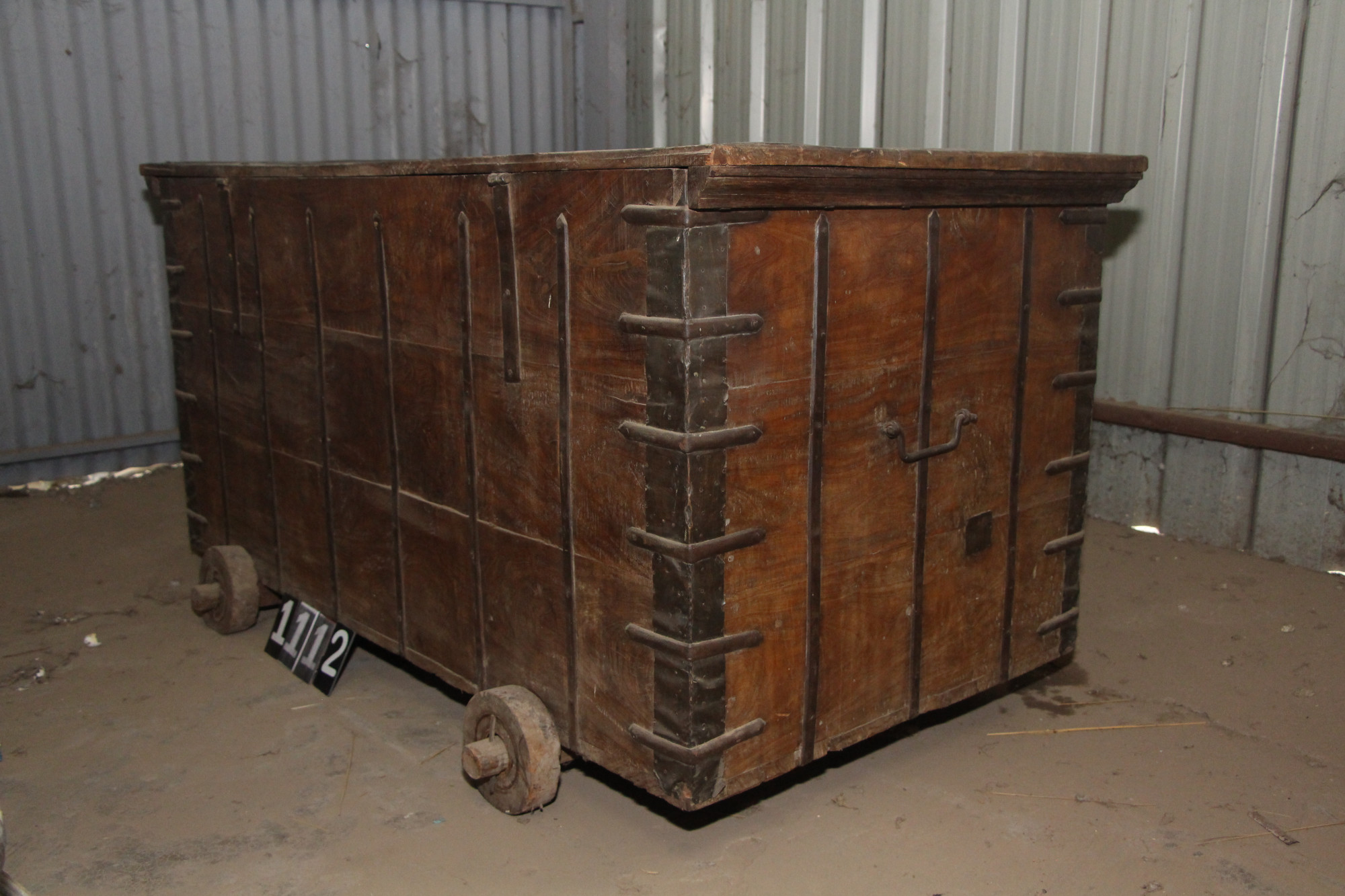 Vintage old trunk