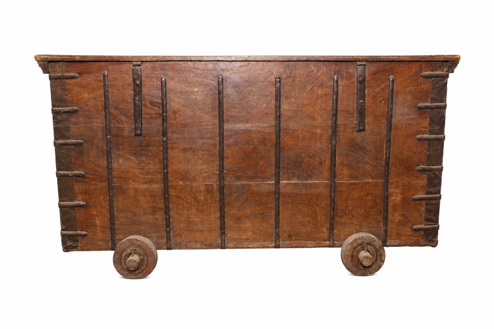 Image of Vintage old trunk