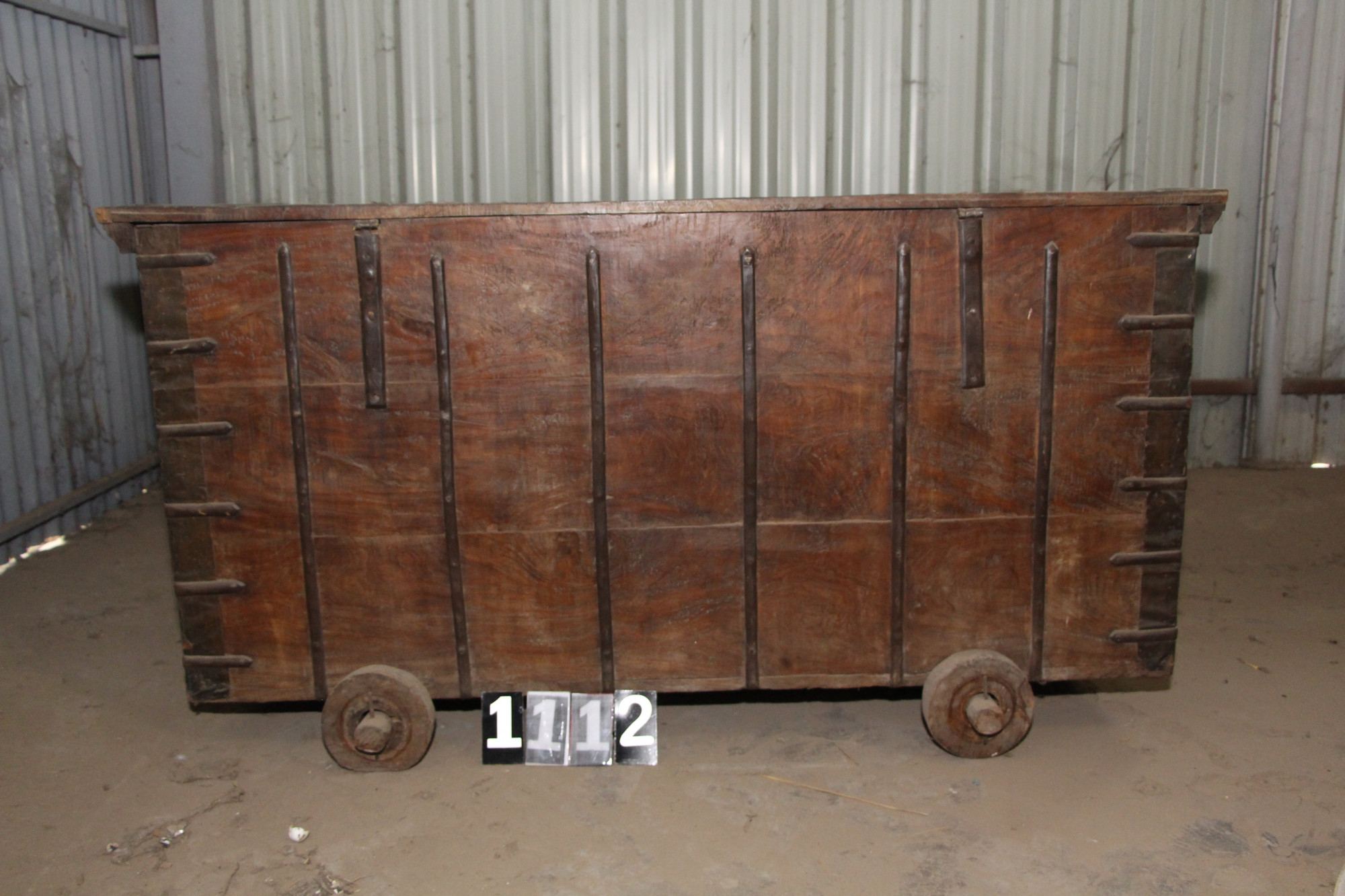 Vintage old trunk