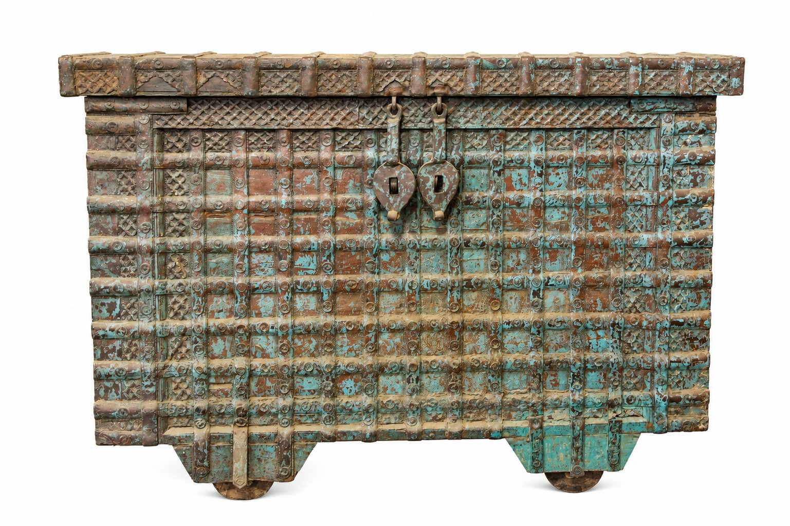 Vintage old trunk