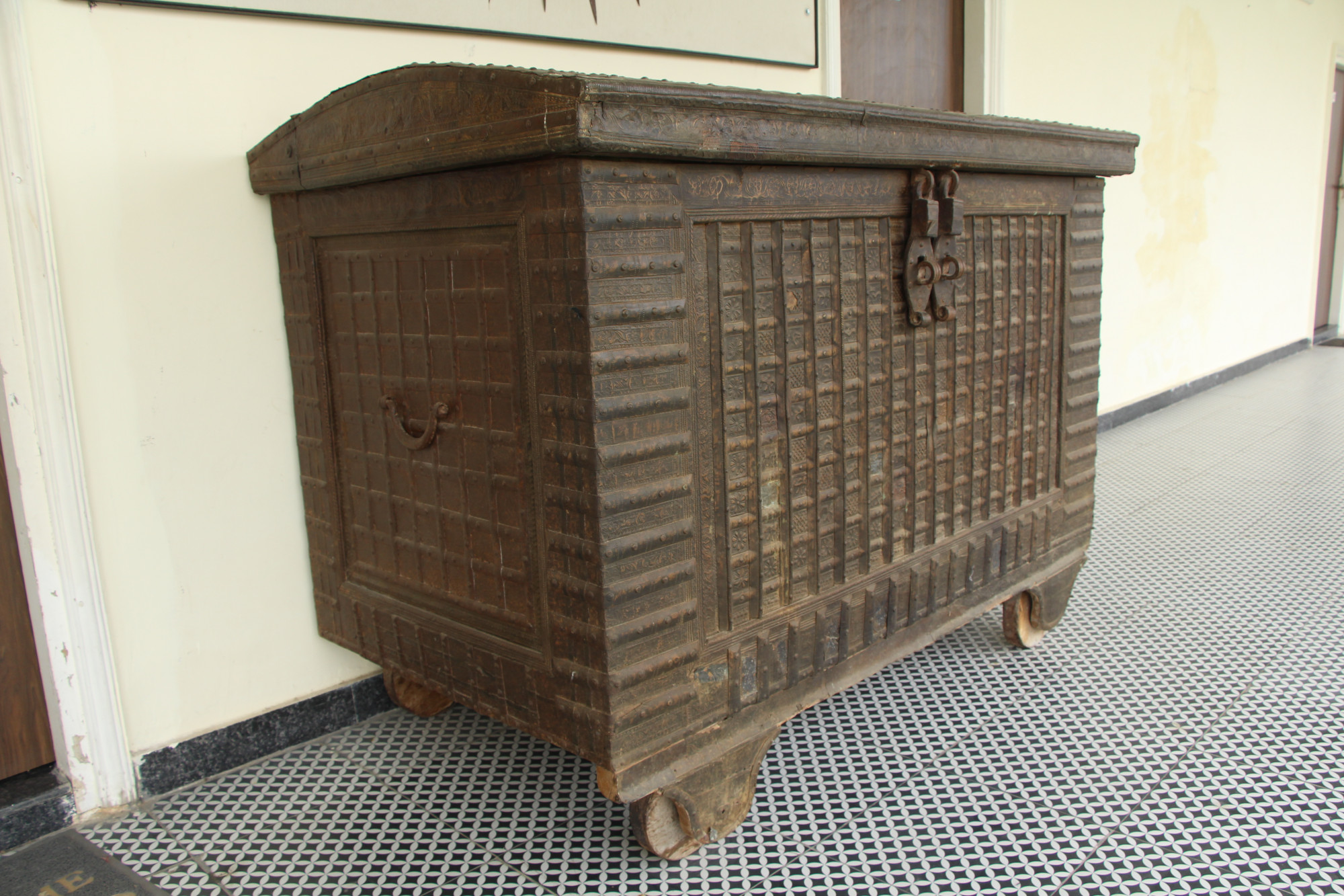 Vintage old trunk