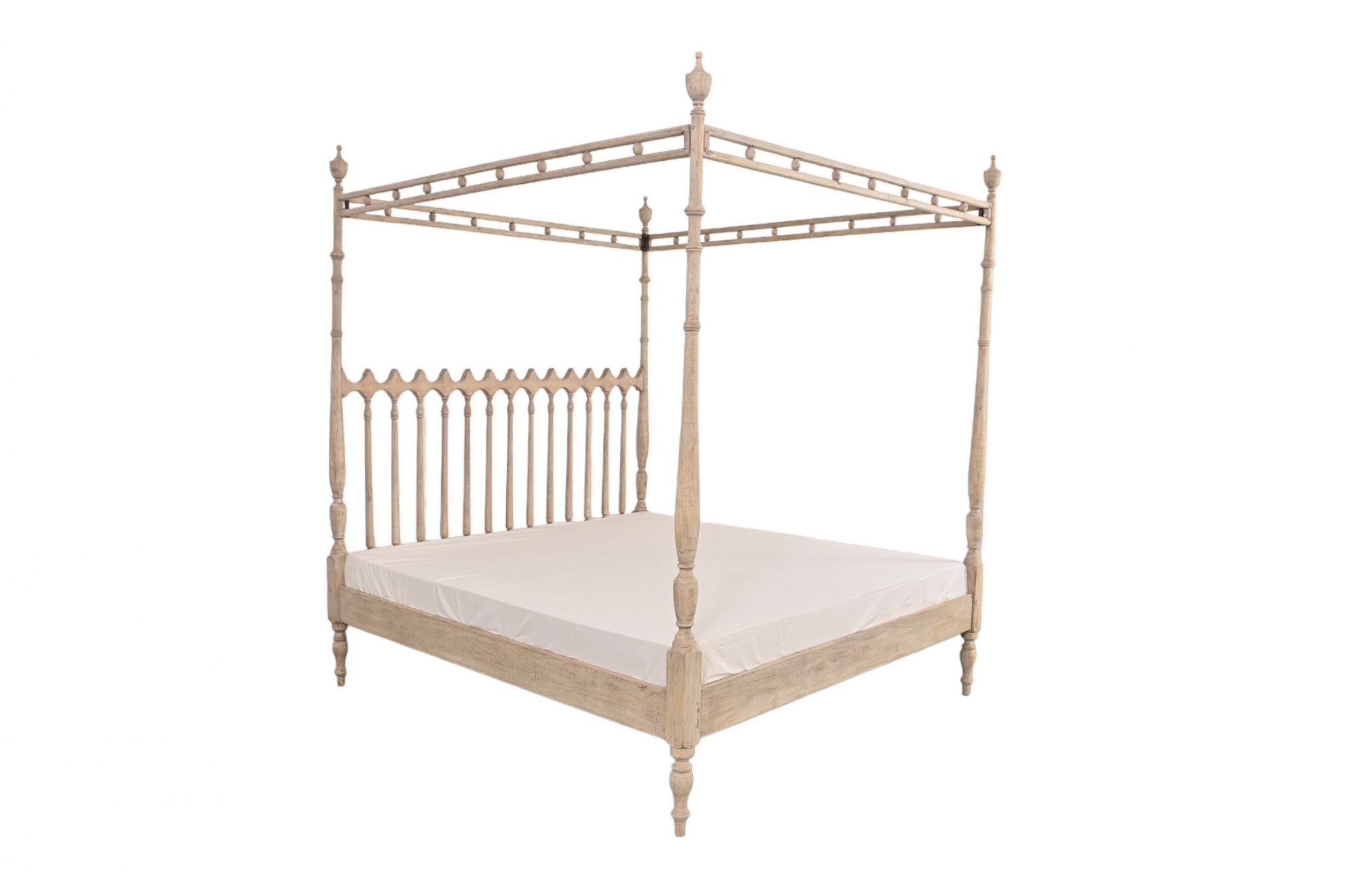 Farmhouse canopy bed
