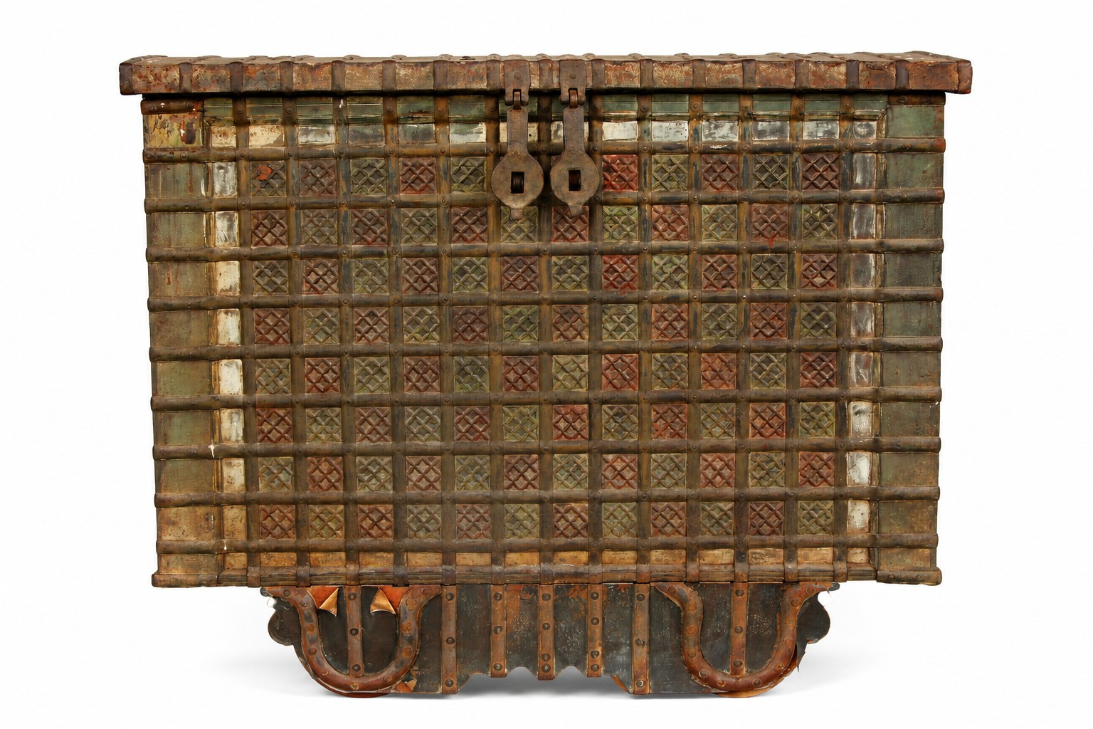 Vintage old trunk