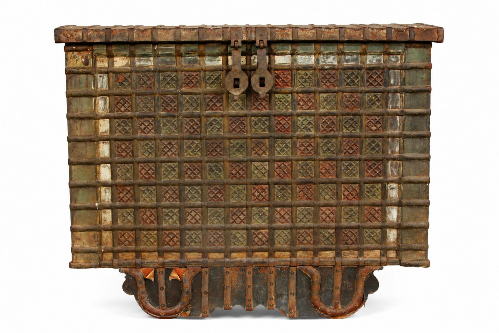 Image of Vintage old trunk