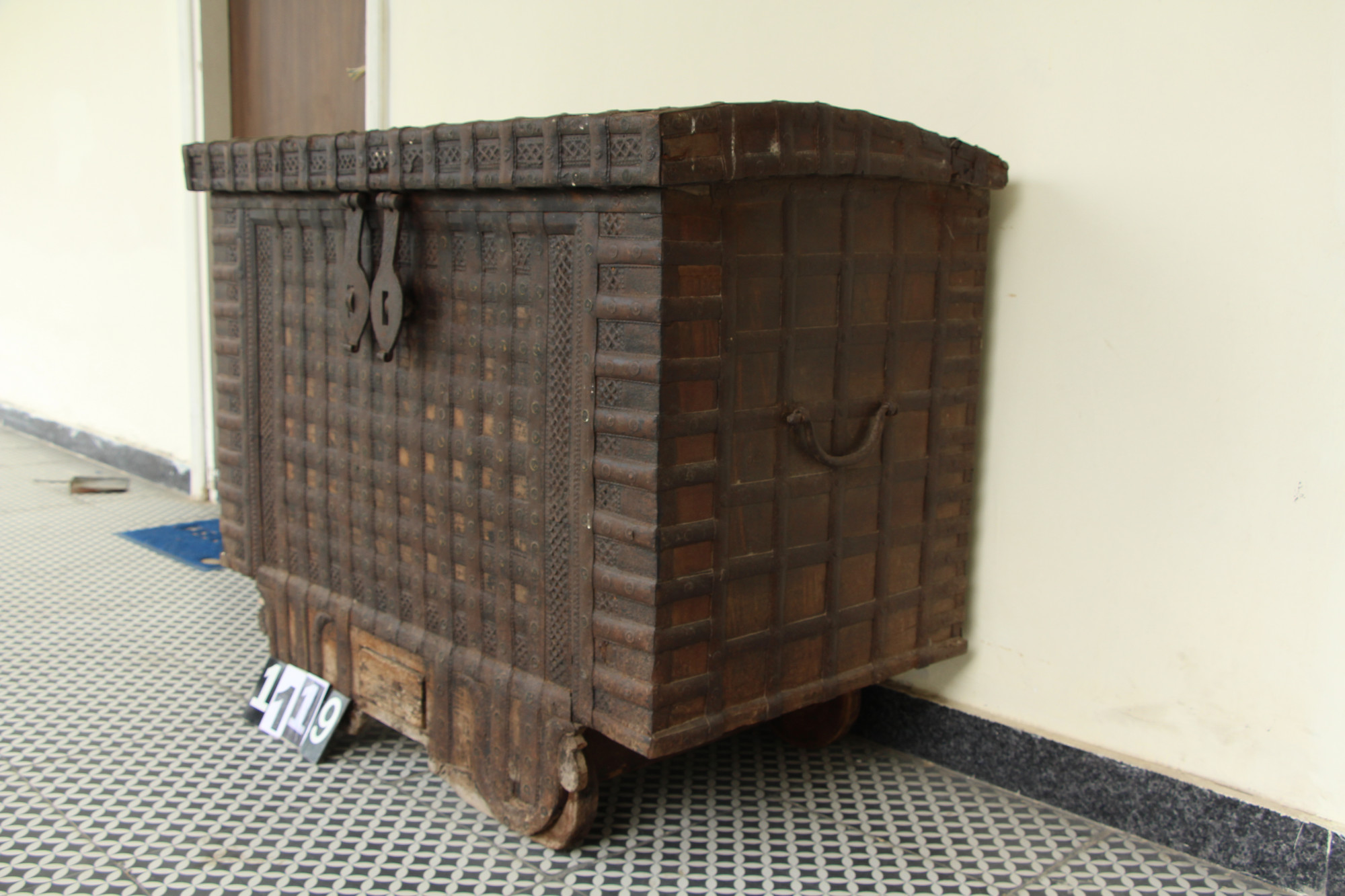 Vintage old trunk