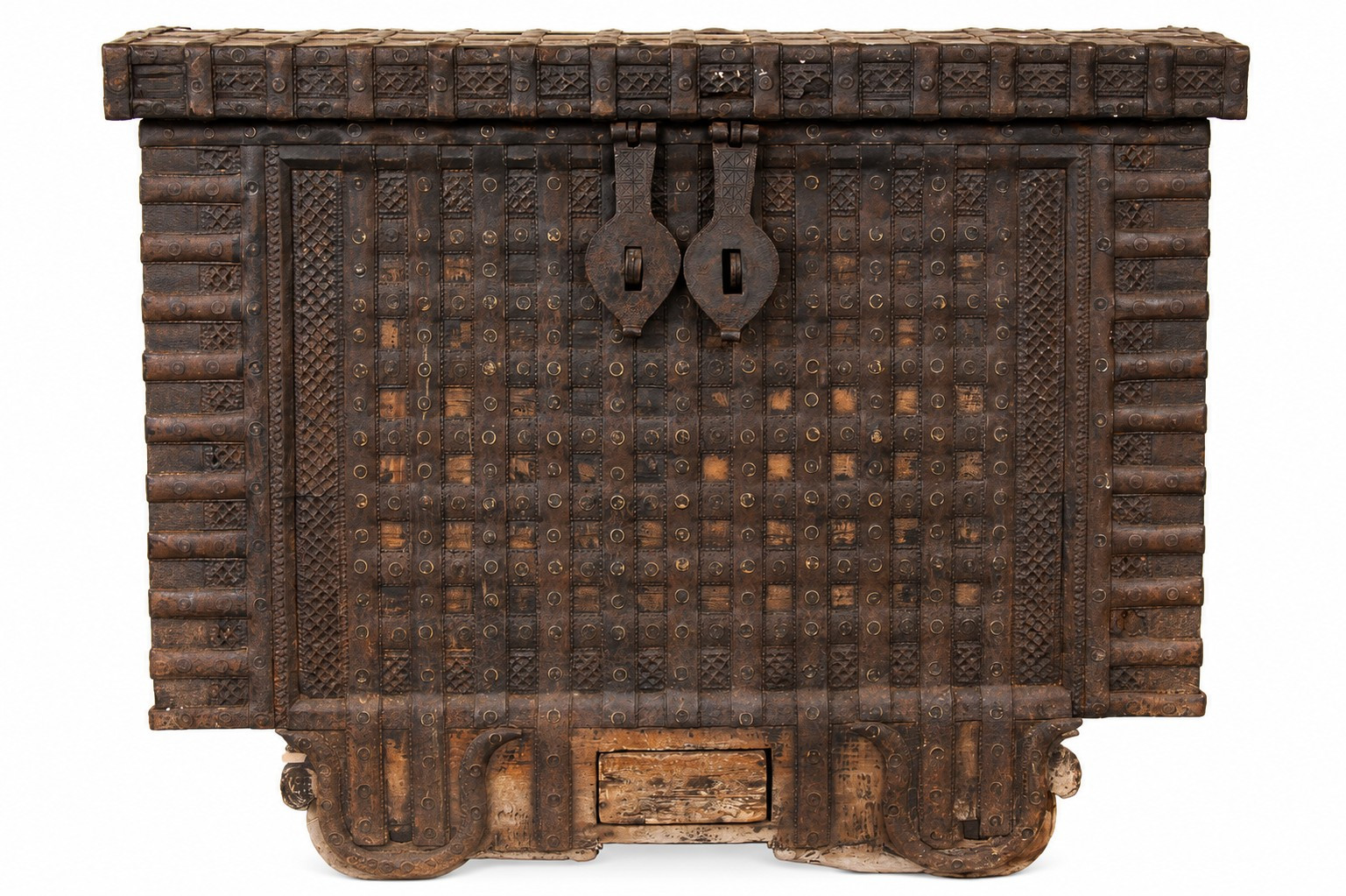 Vintage old trunk