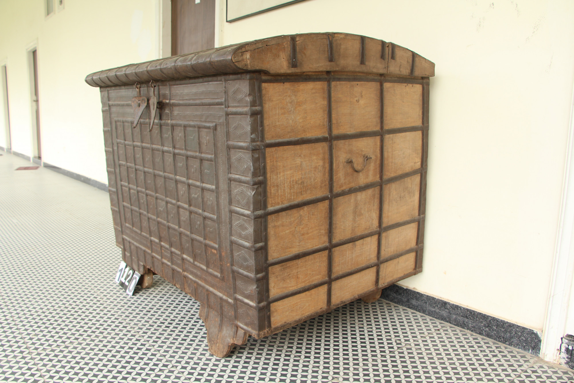 Vintage old trunk