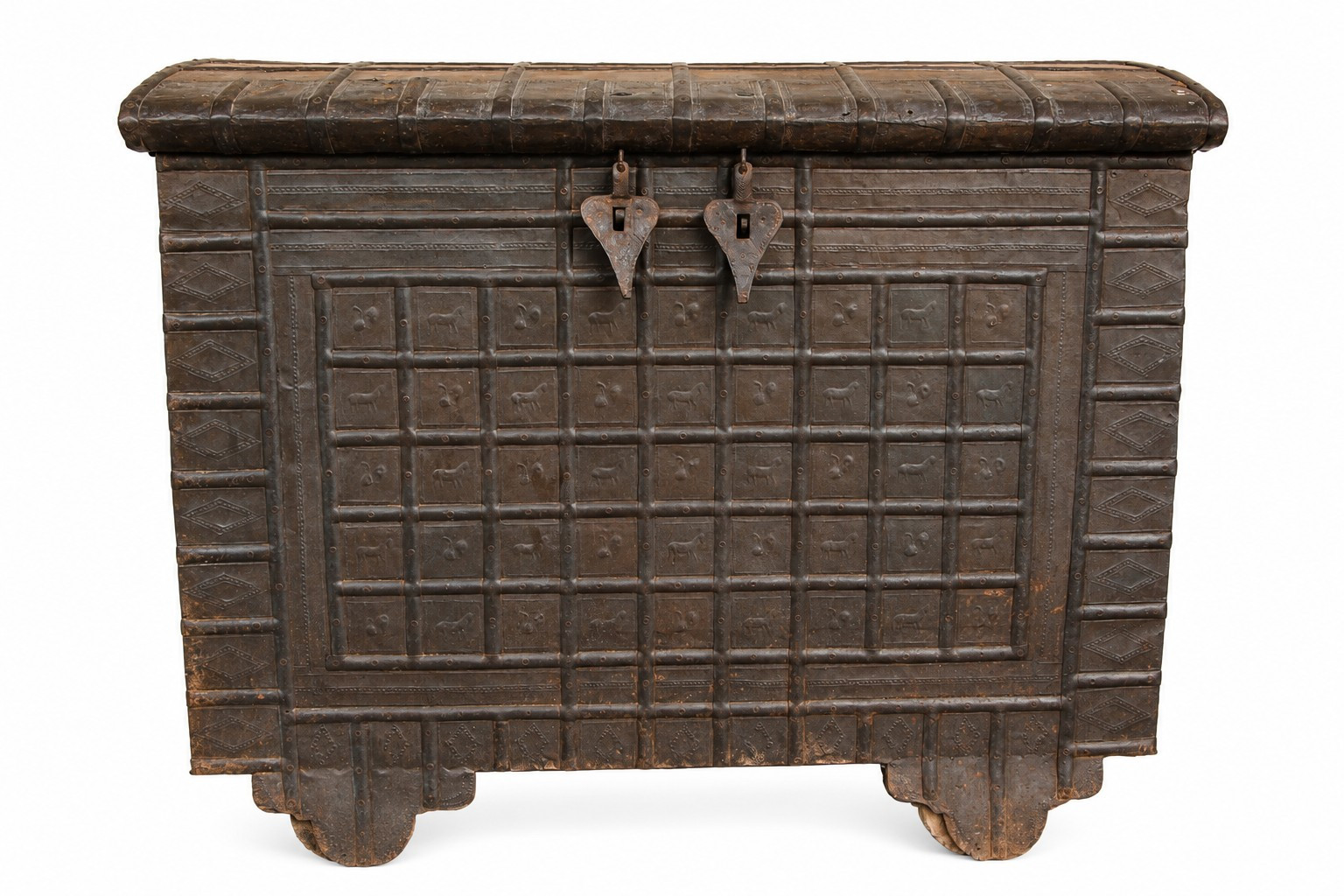 Vintage old trunk