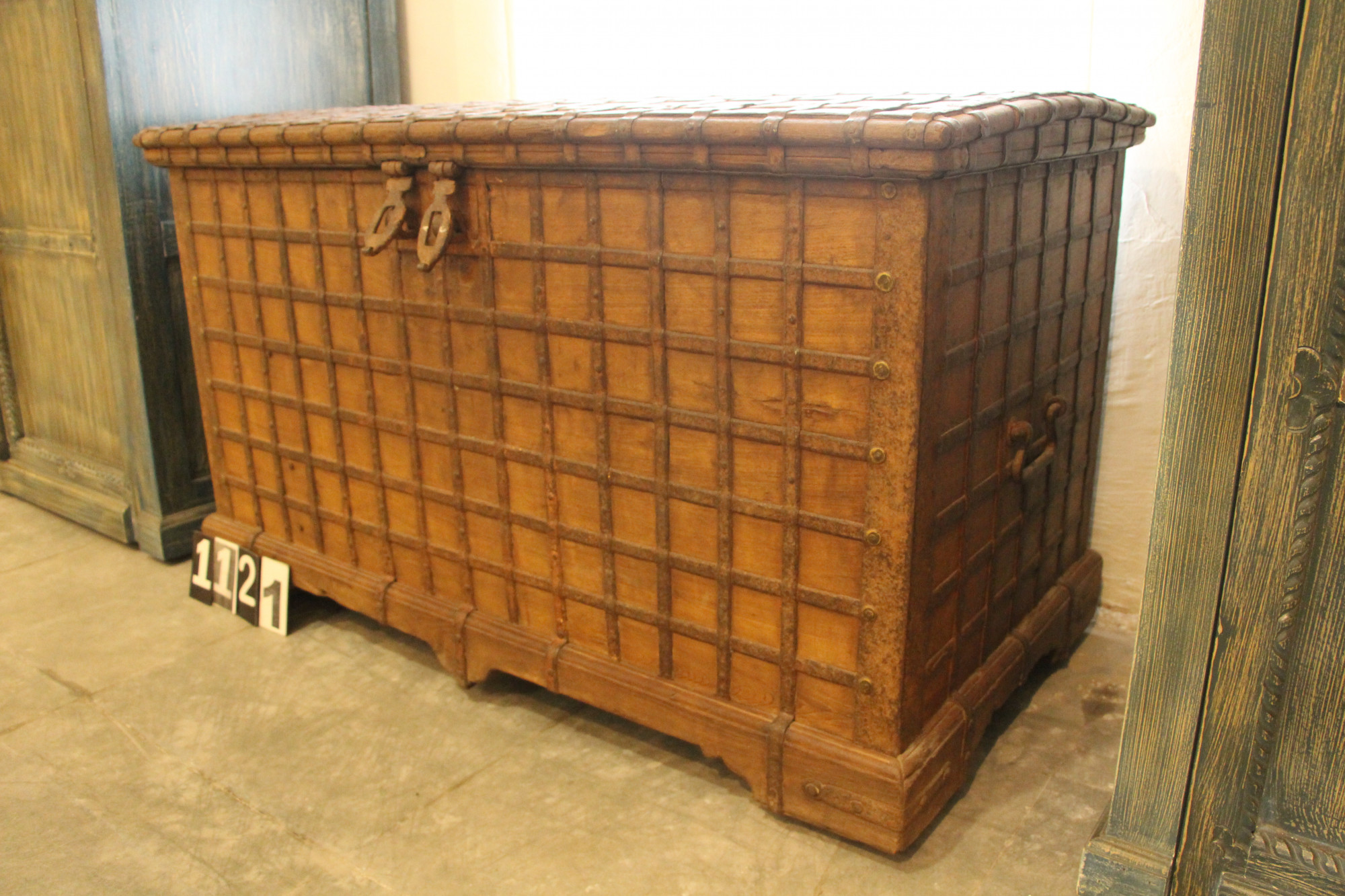 Vintage old trunk