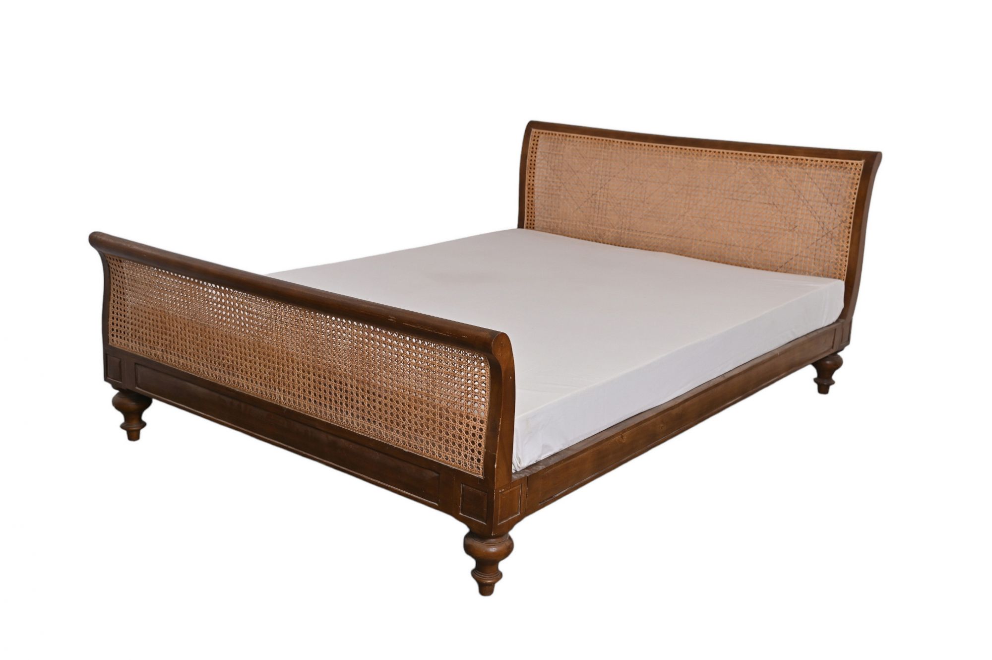 John Caned Bed