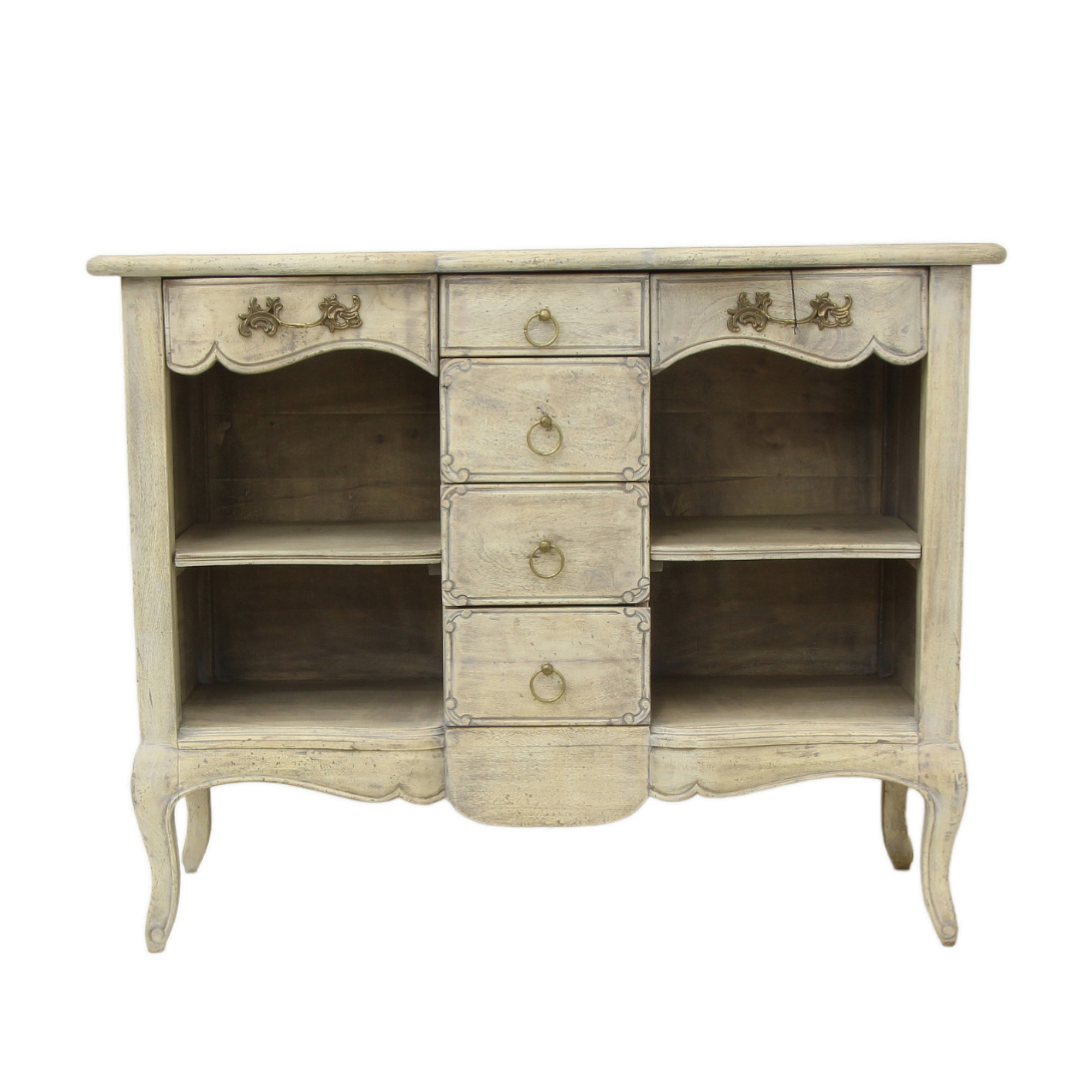 Open carved dresser