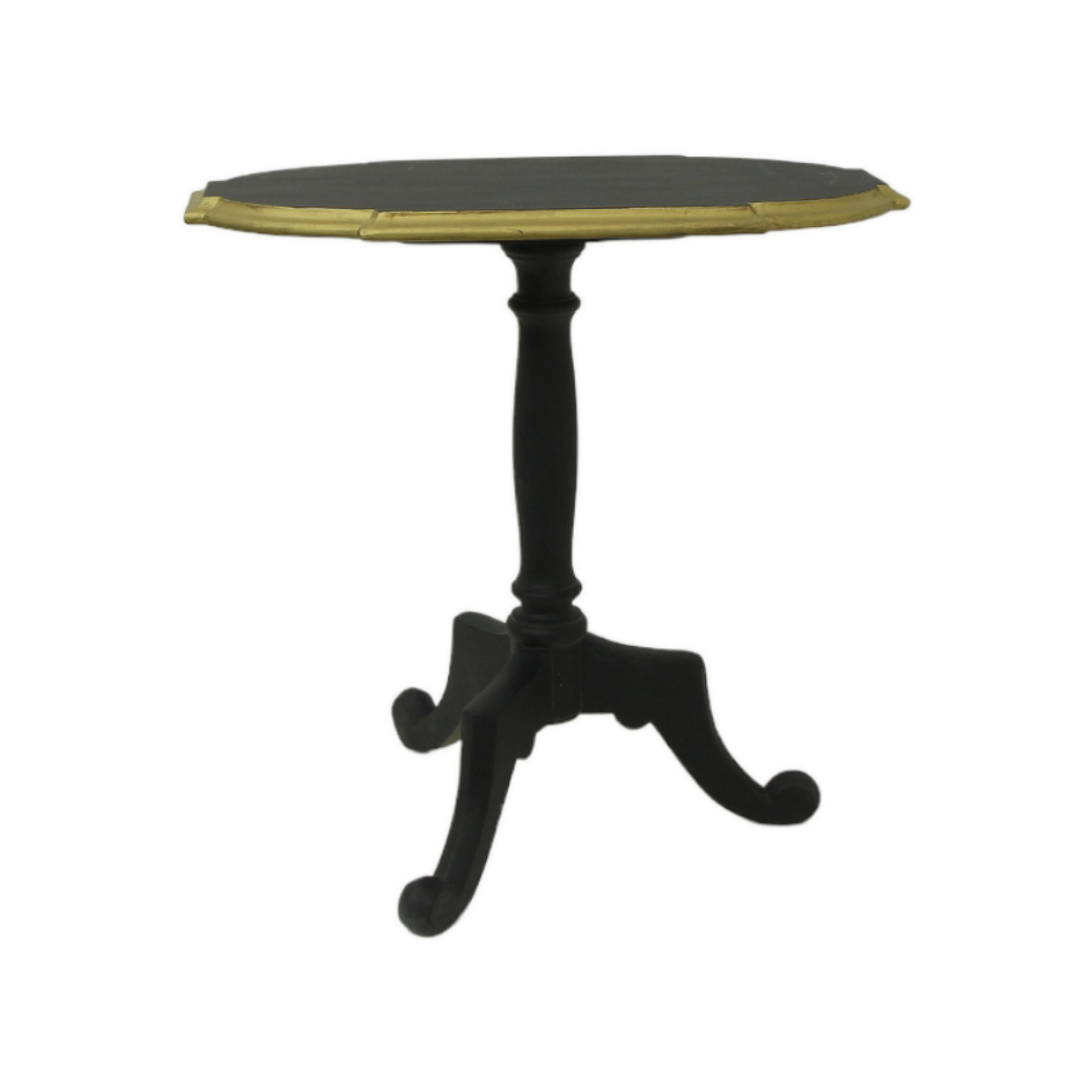 Tripod base pedestal table