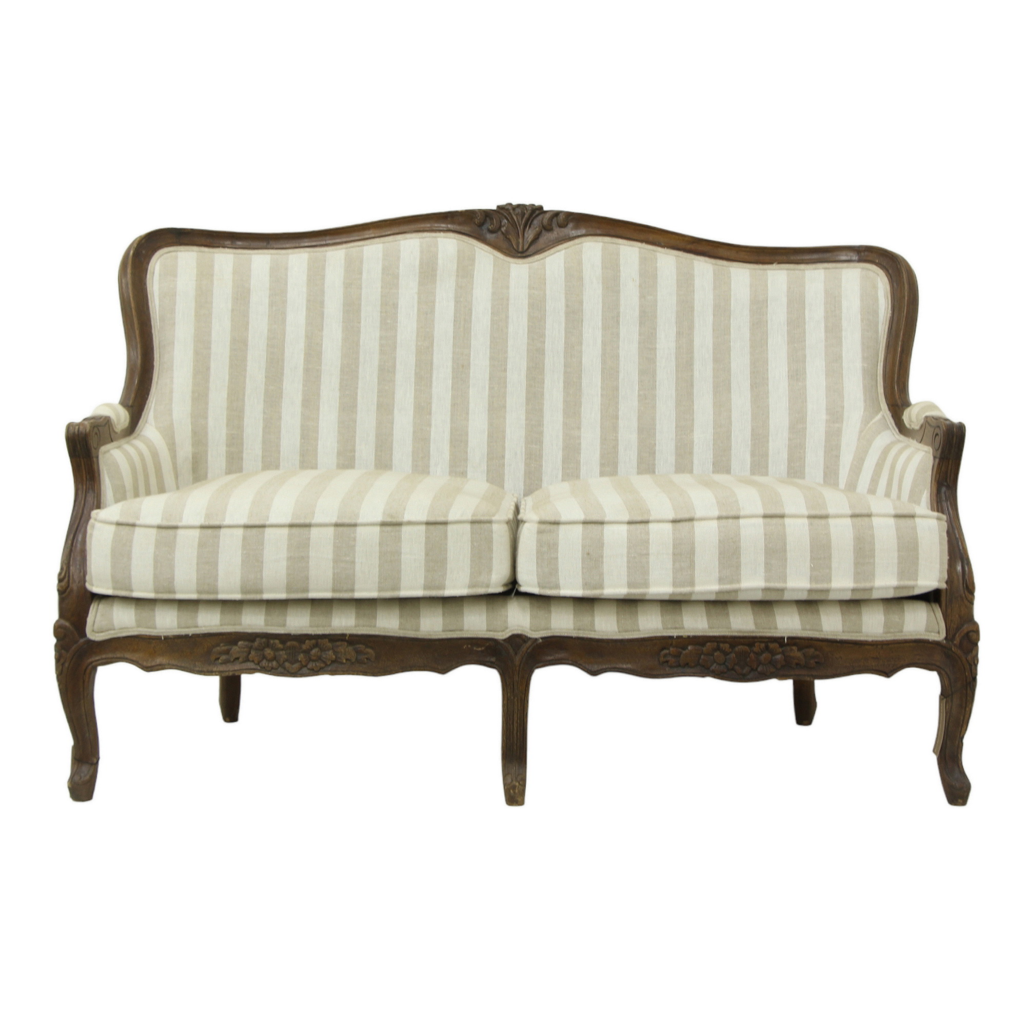 Majestic linen sofa