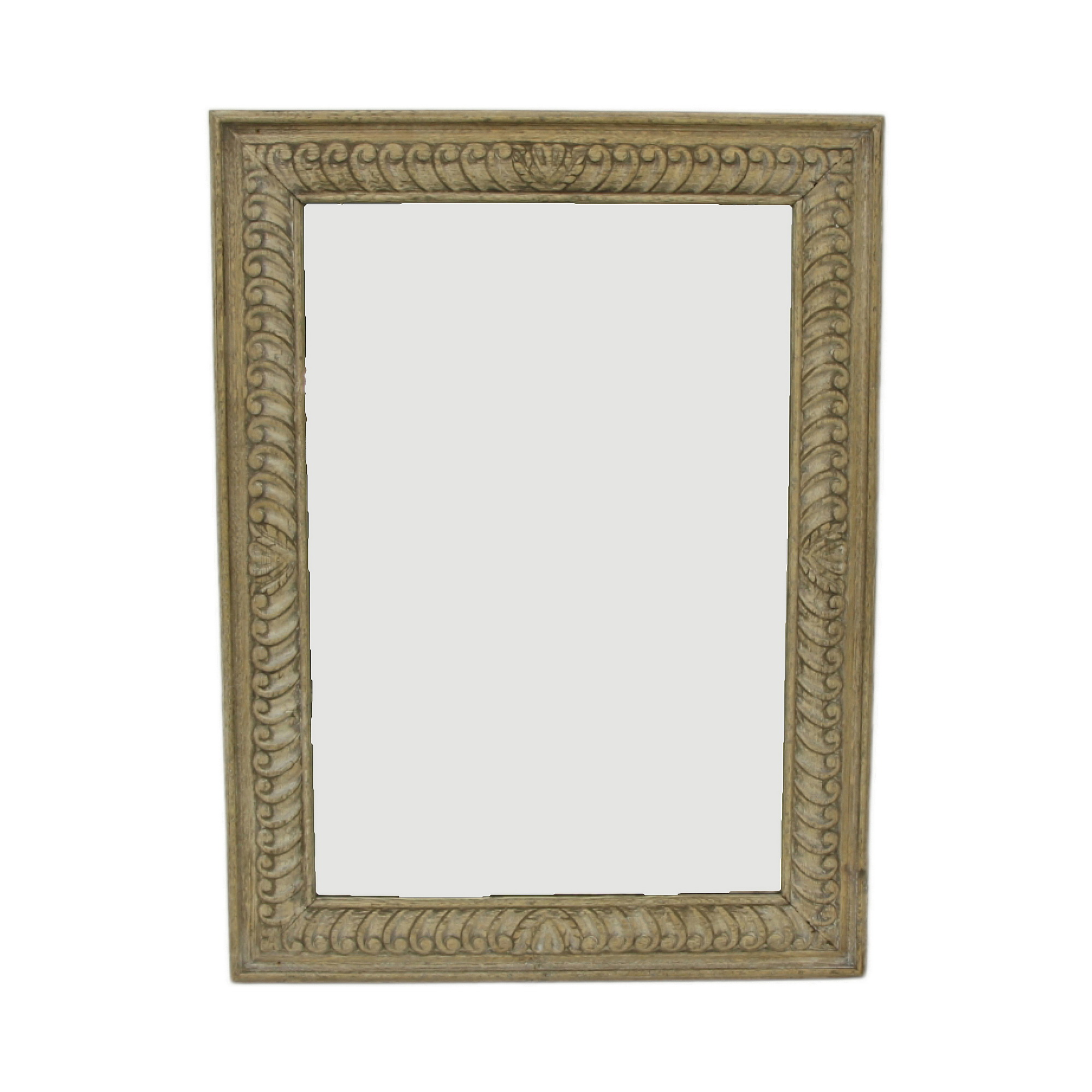 Rustic carved mirror