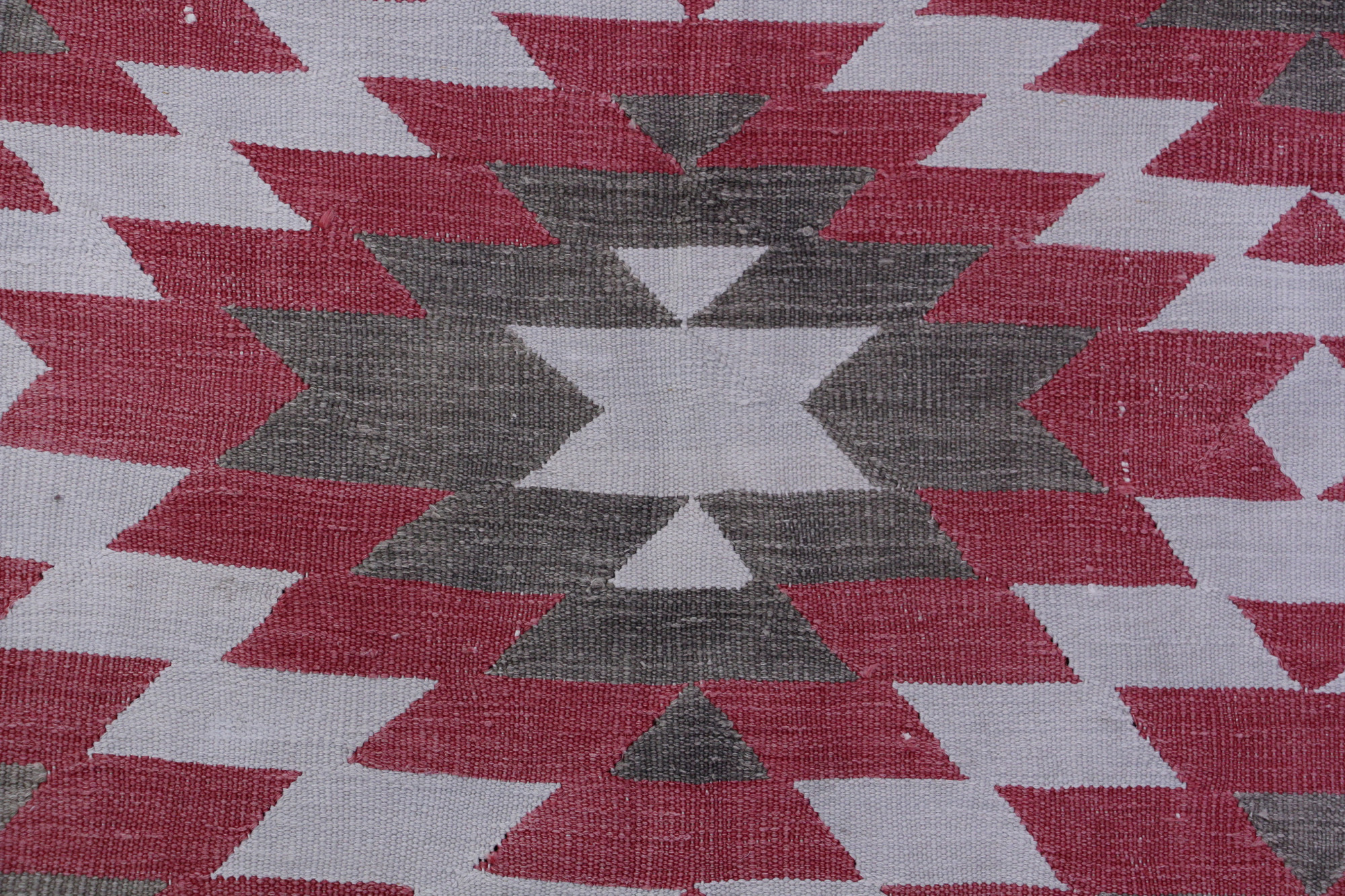 Rosewood Mosaic Vintage Flatwoven Dhurrie