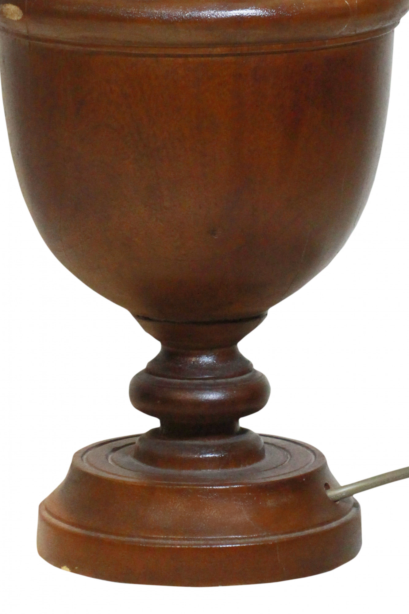 Classic Turned Wood Table Lamp