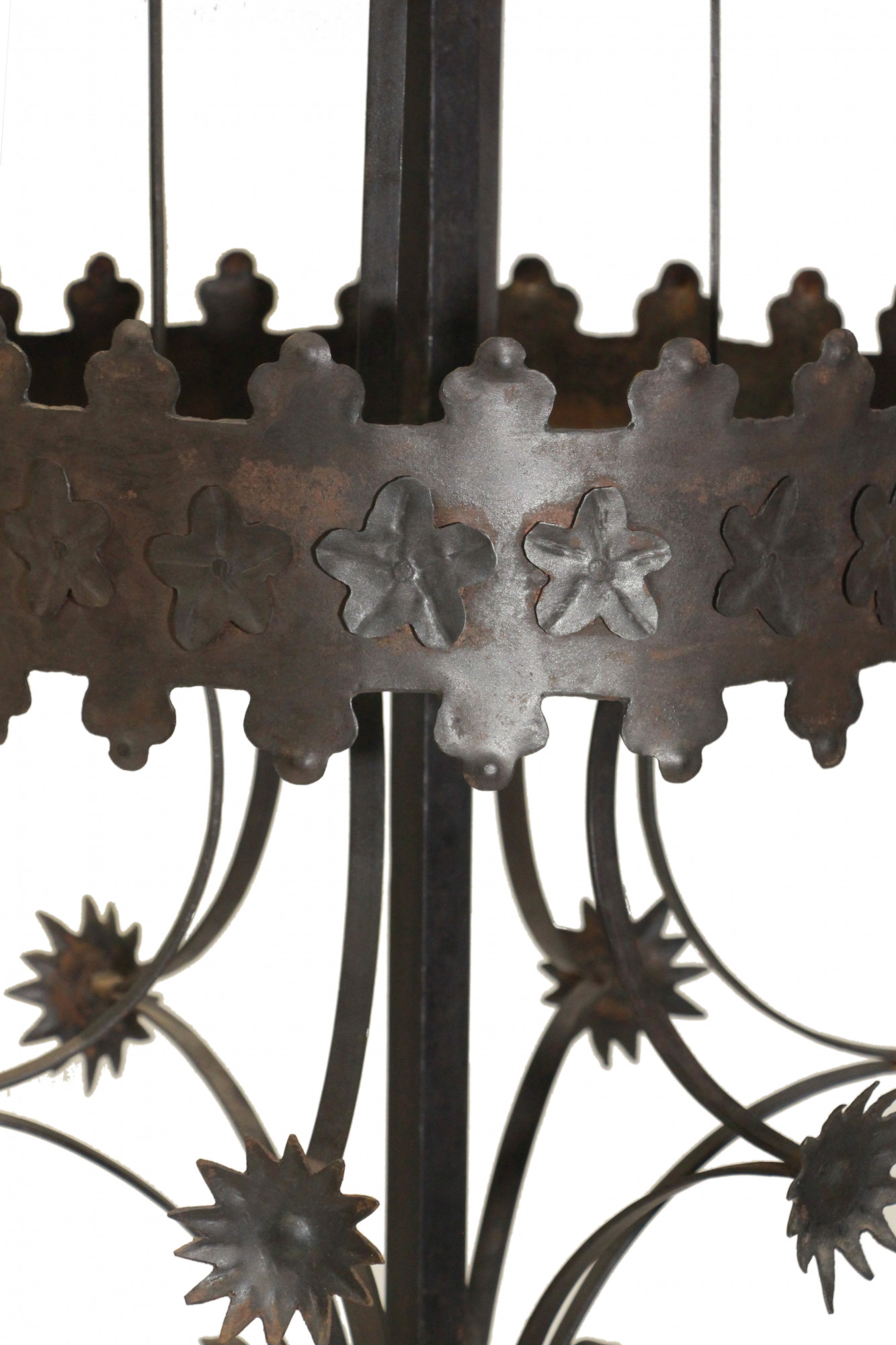Forged Iron Floor Lamp