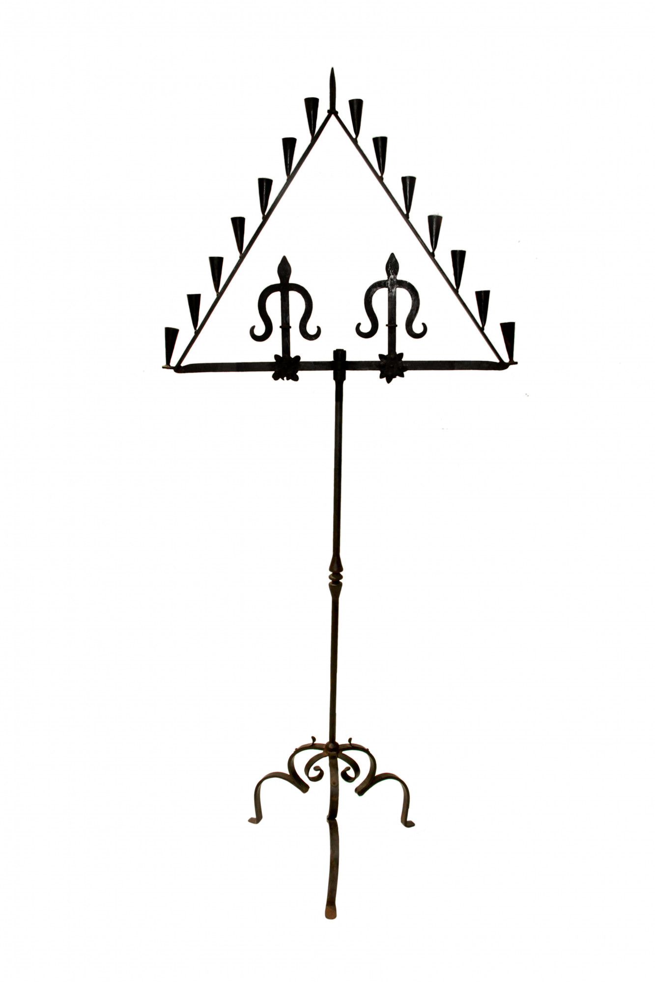 Gothic Iron Floor Lamp