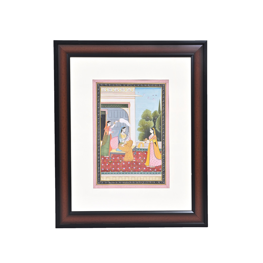 Image of Royal Courtyard: A Noblewoman at Leisure