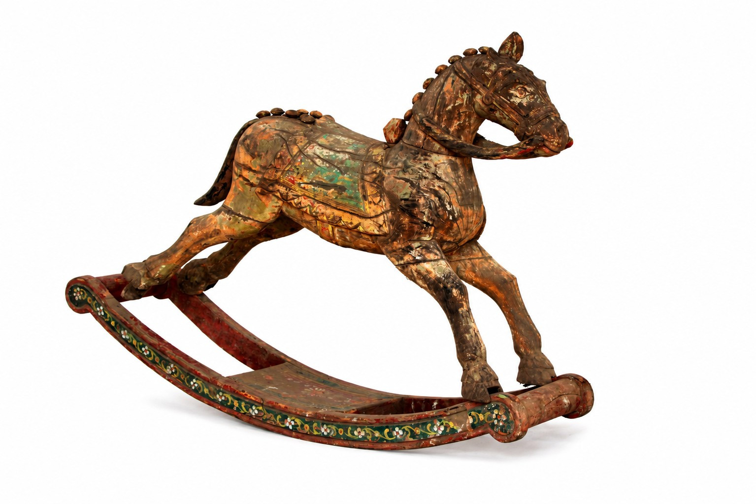 Rocking Vintage wooden horse