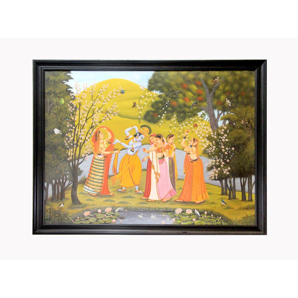 Krishna in the Garden of Blossoms