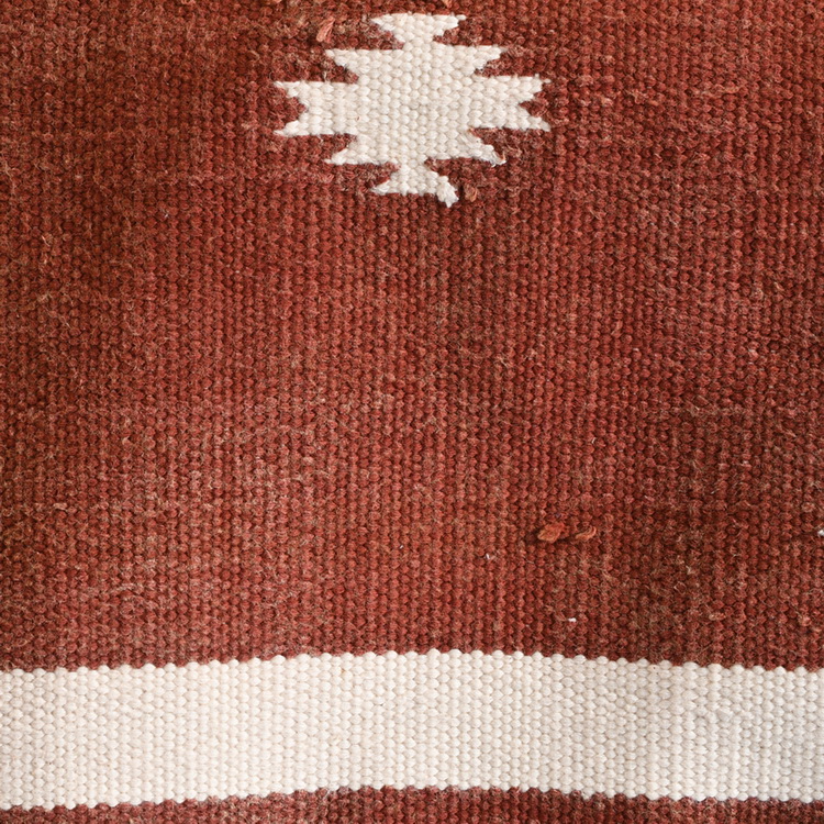 Wine rug with stripes and stars