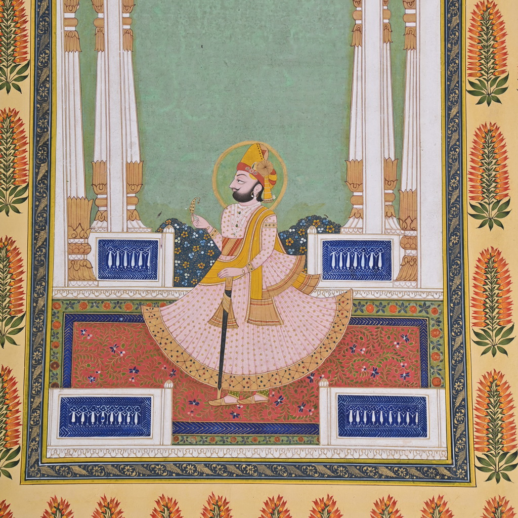Rajasthani Maharaja Painting