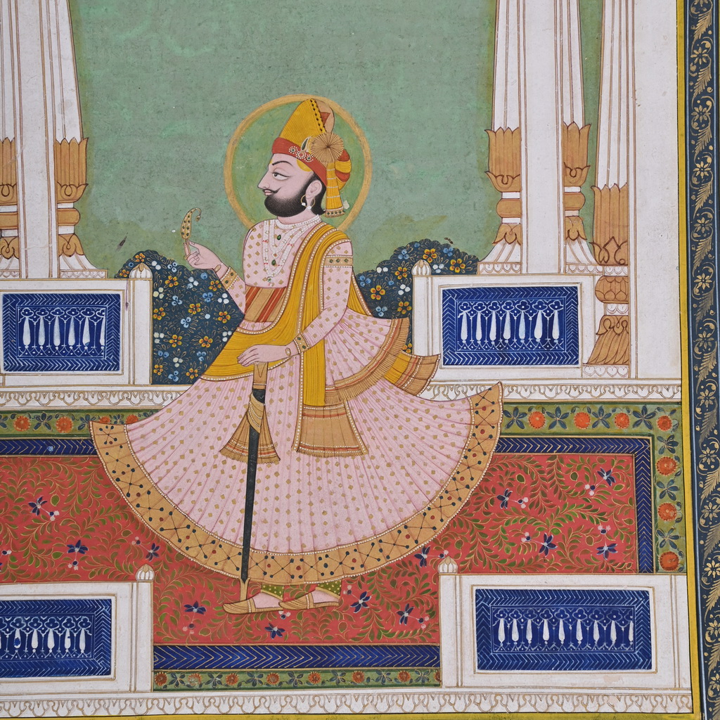 Rajasthani Maharaja Painting