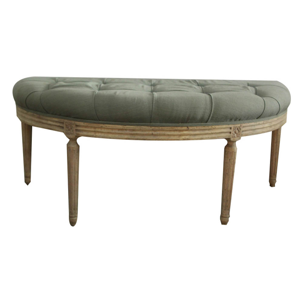 Semi circular ottoman