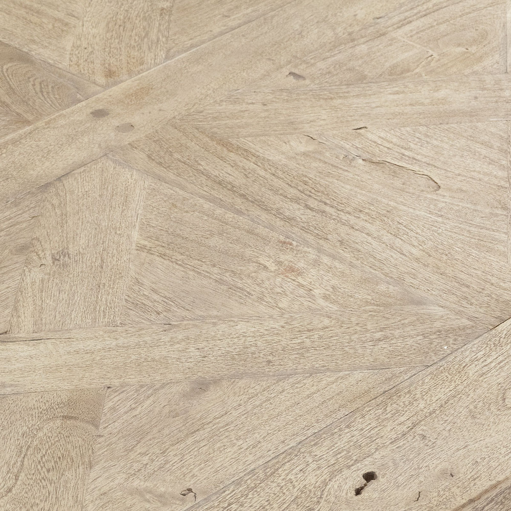 Barley Twist Legs With Parquet Top