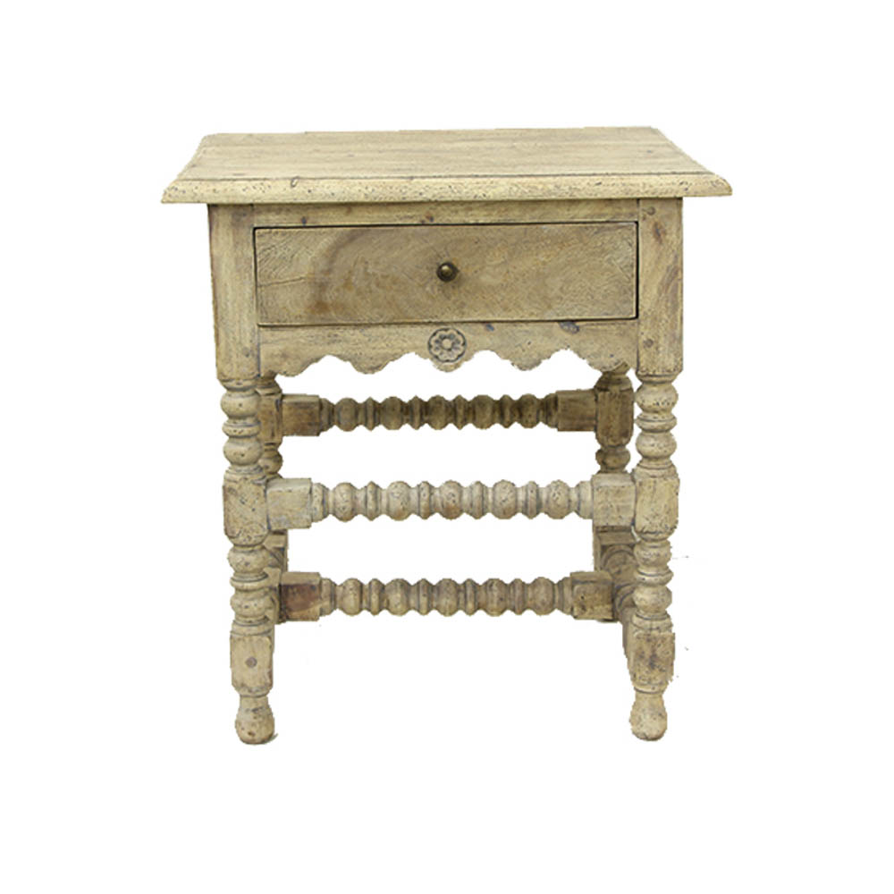 Bobbin side table