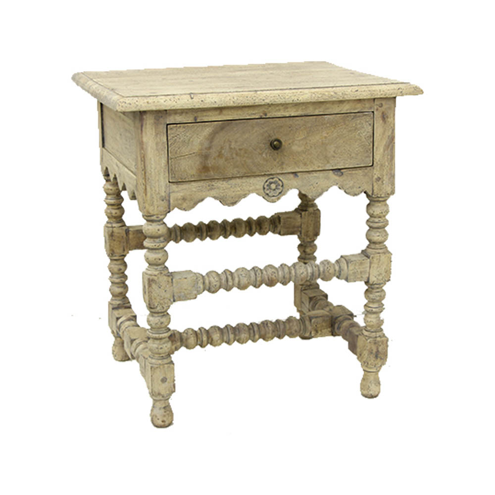Bobbin side table