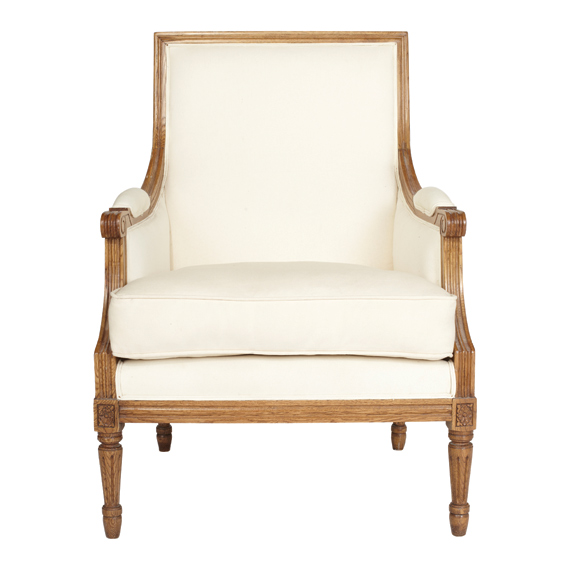 Maison Berger chair- Natural linen