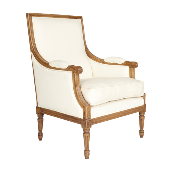 Maison Berger chair- Natural linen
